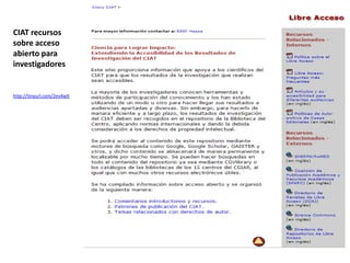 Caso 4: Acceso abierto y derechos de autor 