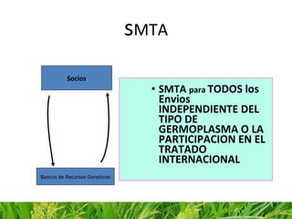 SMTA para variedades en desarrollo
