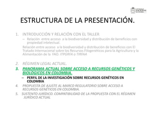 La investigación sobre Biodiversidad en Colombia