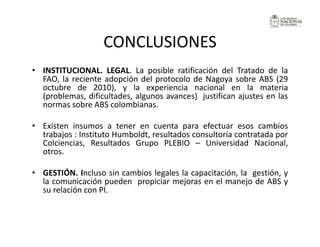 La investigación sobre Biodiversidad en Colombia
