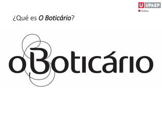 ¿Qué es O Boticário?
 