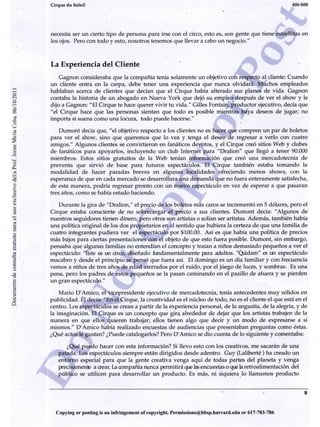 Caso cirque du soleil