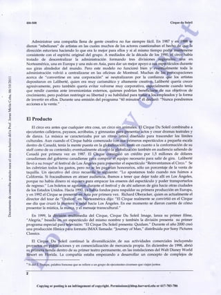 Caso cirque du soleil