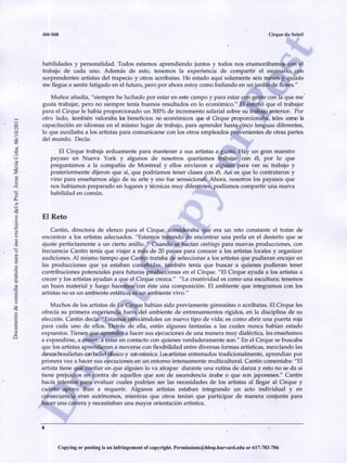 Caso cirque du soleil