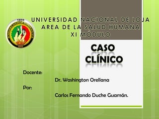 Docente:
Dr. Washington Orellana
Por:
Carlos Fernando Duche Guamán.
 