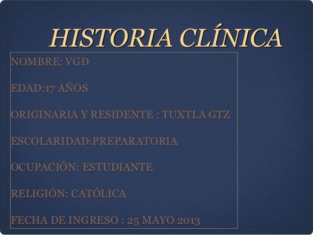 Caso Clinico De Ginecologia Y Obstetricia - 