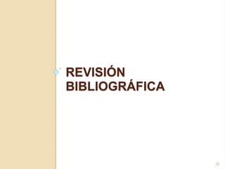 REVISIÓN
BIBLIOGRÁFICA
32
 