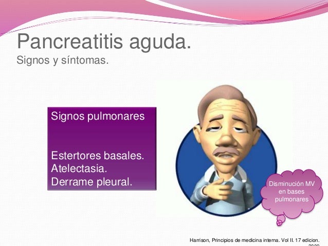 pancreatitis aguda + caso clinico