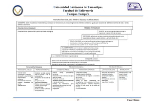 Universidad Autónoma de Tamaulipas
       Facultad de Enfermería
          Campus Tampico




                17                   Caso Clínico
 