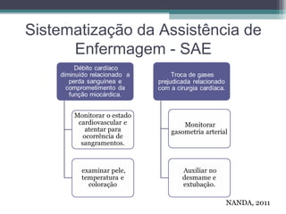 Sistematização da Assistência de
Enfermagem - SAE
NANDA, 2011
 