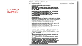 ECO DOPPLER
(04/03/2023)
 