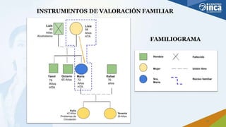 FAMILIOGRAMA
INSTRUMENTOS DE VALORACIÓN FAMILIAR
17
 