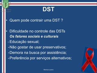 Wellison FontesCaso ClínicoMulher35 anos, negra, casada, natural de Pipa/RN, procedente de Parnamirim onde reside há 03 anos, procura UBS de Vale do Sol, queixando-se de manchas pelo corpo há uma semana. 	Relatava a mesma que sua doença teve início há uma semana quando percebeu manchas pelo corpo todo, principalmente em mãos e pés, porém, não “pinicava”.		Negava febre ou outra sintomatologia, porém lembrou que vinha perdendo peso e uma falta de apetite, além de uma queda de cabelo que a mesma afirmava que era devido à uma anemia “mal tratada” desde a última gestação há cinco anos.Rayara Ellen