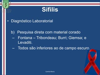 Lesão Ulcerada: Sinfiloma ou Cancro Duro- Geralmente único;Bordas bem definidas;