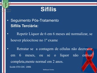 6 a 8 semanas após o cancro duro;