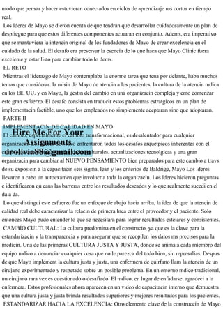 CASO DE ESTUDIO La cl�nica Mayo es uno de los nombres m�s respetad.pdf