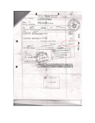 Caso del aceite therminol v