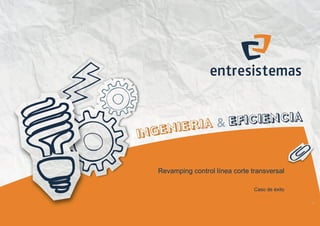 Logotipo de cliente




Revamping control línea corte transversal

                                        Caso de éxito

                                                        1
 