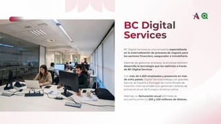 Caso de éxito de BC Digital Services con Qlik | PDF