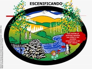 Fue cuando el príncipe agudizo sus oídos y los sonidos empezaron a ser más claros. ESCENIFICANDO 