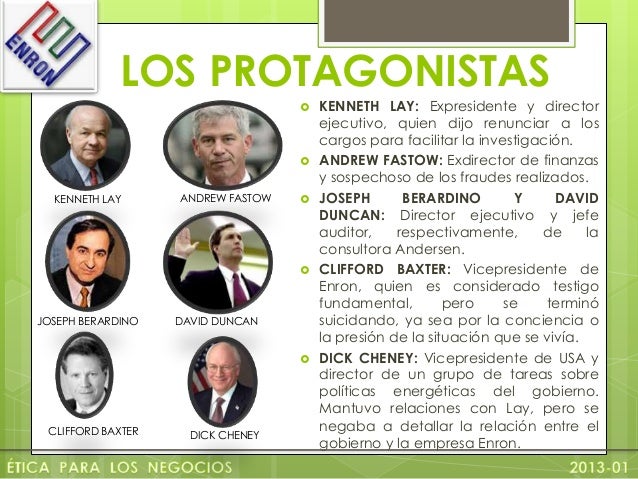 Caso enron stock options