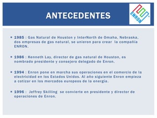 Internorth Caso enron | PPTX
