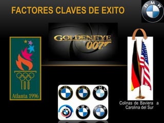 FACTORES CLAVES DE EXITO




                      Colinas de Baviera a
                         Carolina del Sur
 