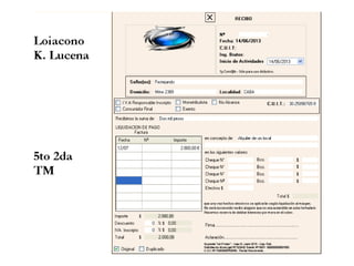 Caso festejando- K. Lucena - Loiacono 