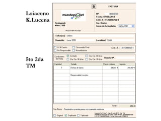 Caso festejando- K. Lucena - Loiacono 