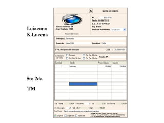 Caso festejando- K. Lucena - Loiacono 