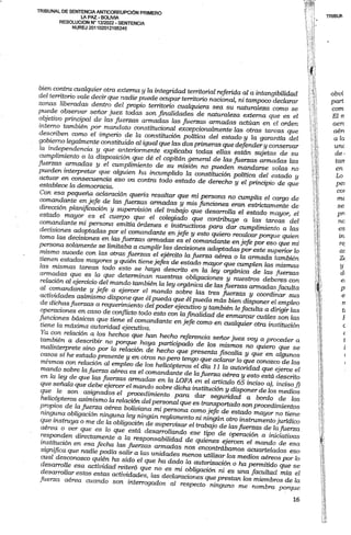 Sentencia contra Jeanine Añez