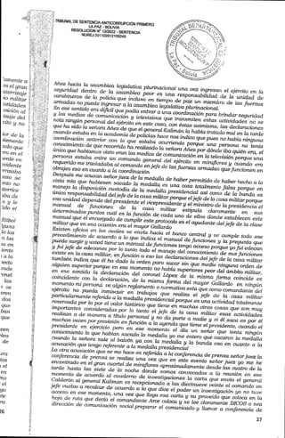 Sentencia contra Jeanine Añez