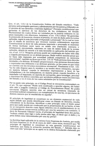 Sentencia contra Jeanine Añez