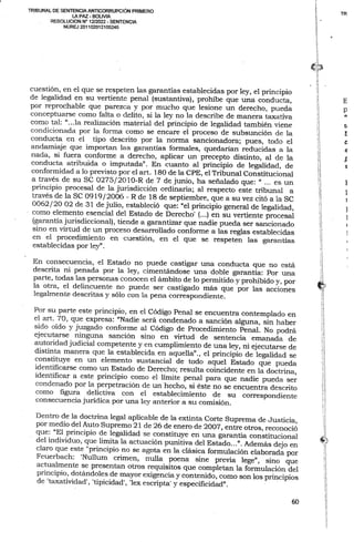 Sentencia contra Jeanine Añez