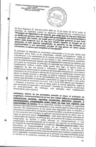 Sentencia contra Jeanine Añez