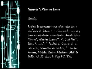 ¿Existe la adicción a Internet?; Silvia Llamas Gutiérrez; Revista Profesional Española de Terapia Cognitivo-Conductual 3 (2005), 71- 93