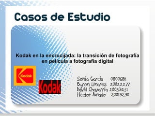 Kodak en la encrucijada: la transición de fotografía en película a fotografía digital 