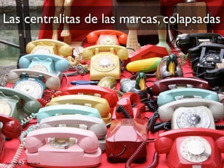 Foto: nessuno di no-luogo.it
Las centralitas de las marcas, colapsadas
 