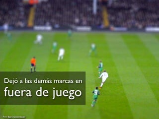 Foto: Bjørn Giesembauer
Dejó a las demás marcas en
fuera de juego
 