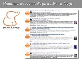 Menéame, un buen fuelle para avivar el fuego
 