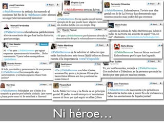 Ni héroe…
 
