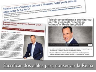 Sacriﬁcar dos alﬁles para conservar la Reina
 