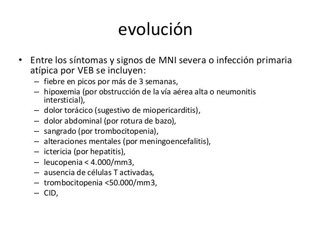 Caso mononucleosis infecciosa Caso mononucleosis infecciosa