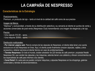 Caso Nespresso-Marcas UCES