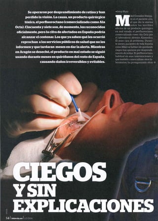 Casos Ceguera, Revista Interviú