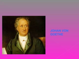 JOHAN VON
GOETHE
 