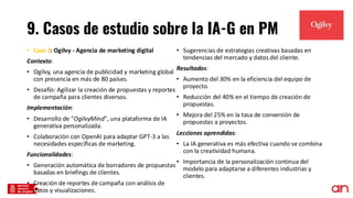 Casos de estudio de la aplicación de la inteligencia artificial ...