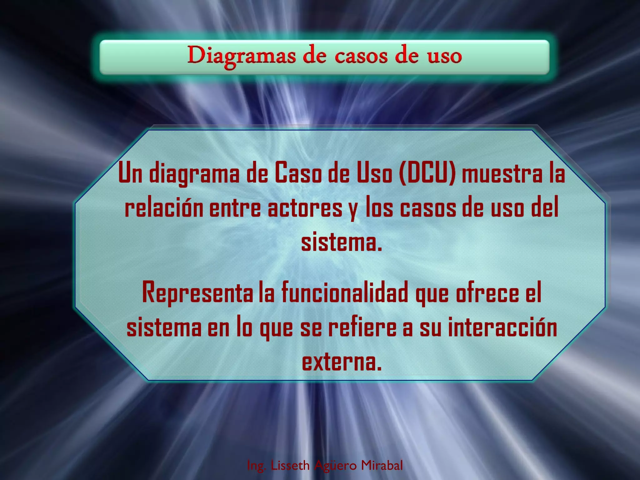 Ing. Lisseth Agüero Mirabal

 