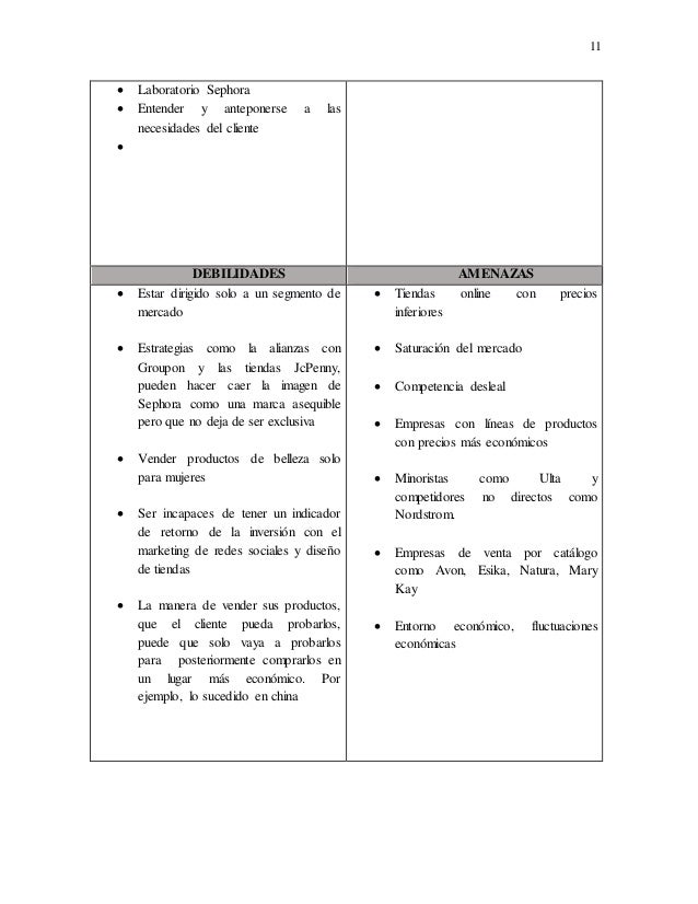 Segmentación de sephora Segmentación de sephora