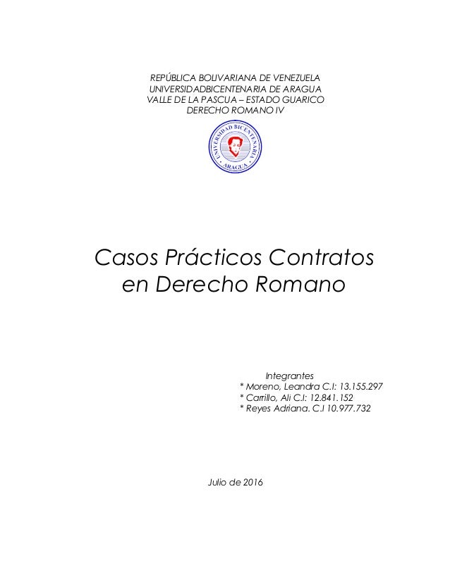 casos practicos derecho romano casos practicos en derecho romano casos practicos derecho romano casos practicos en derecho romano